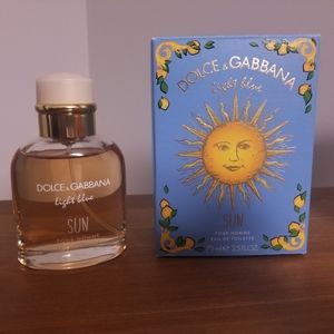 Dolce and Gabbana Light Blue Sun for men Edt cologne 75ml